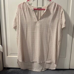 Pleione Checkered Top